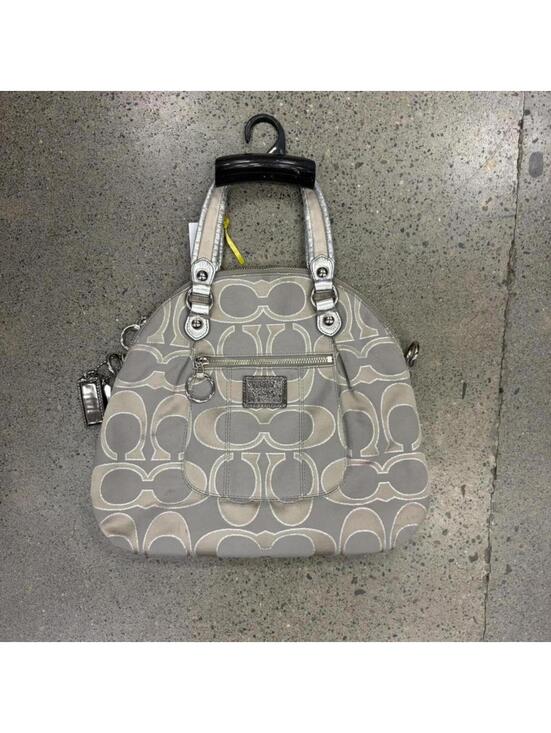 Coach Handbags - Coach Signature Sail and Greg chrome silver